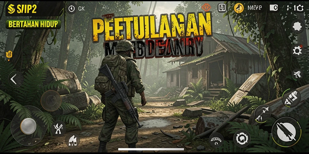 Screenshot antarmuka SVIP2 yang menunjukkan elemen bertahan hidup